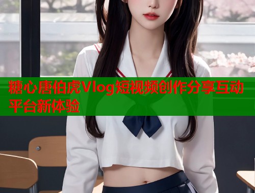 糖心唐伯虎Vlog短视频创作分享互动平台新体验 第1张 糖心唐伯虎Vlog短视频创作分享互动平台新体验 第1张