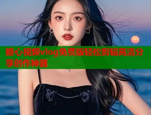 糖心视频vlog免费版轻松剪辑高清分享创作神器