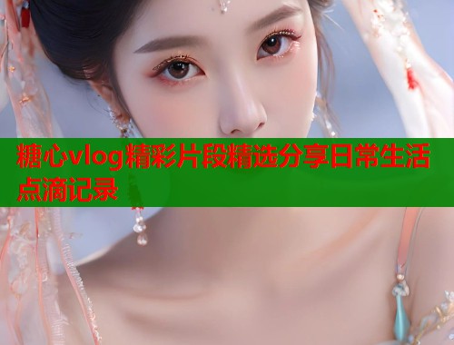 糖心vlog精彩片段精选分享日常生活点滴记录 第1张 糖心vlog精彩片段精选分享日常生活点滴记录 第1张