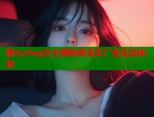 糖心vlog女主揭秘高清无广告互动体验  第2张